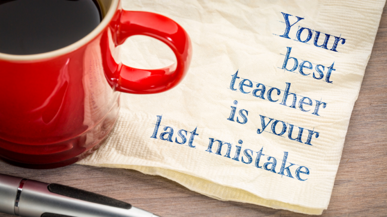 Why Failure Is the Best Teacher in Life